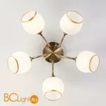 Потолочная люстра Eurosvet Brooksy 30159/5 античная бронза - Фото 0