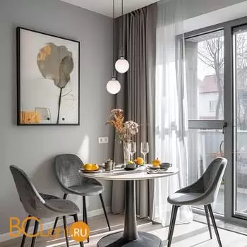 Подвесной светильник Eurosvet Bubble new 50151/1 черный жемчуг a052662 - Фото 2