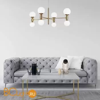 Подвесной светильник Eurosvet Bubble new 30182/8 латунь a063208 - Фото 2