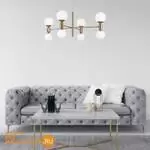 Подвесной светильник Eurosvet Bubble new 30182/8 латунь a063208 - Фото 2