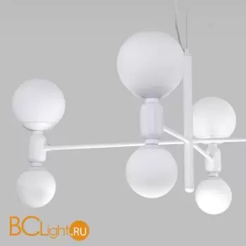 Подвесной светильник Eurosvet Bubble new 30182/8 белый a063210 - Фото 1