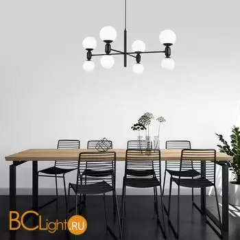 Подвесной светильник Eurosvet Bubble new 30182/8 черный a063212 - Фото 2