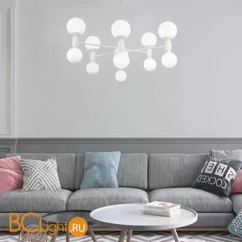 Подвесной светильник Eurosvet Bubble new 30182 белый a063214 - Фото 2