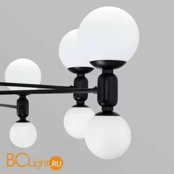 Подвесной светильник Eurosvet Bubble new 30182 черный a063215 - Фото 0