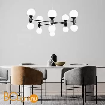 Подвесной светильник Eurosvet Bubble new 30182 черный a063215 - Фото 2