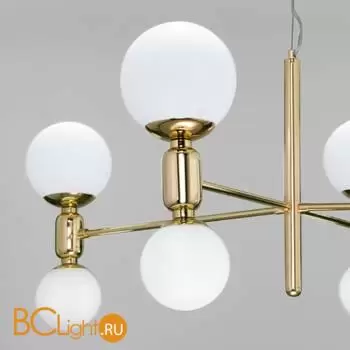 Подвесной светильник Eurosvet Bubble new 30182/8 золото a063207 - Фото 0