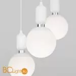 Подвесной светильник Eurosvet Bubble 50151/3 белый a056842 - Фото 1