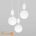 Подвесной светильник Eurosvet Bubble 50151/3 белый a056842 - Фото 0