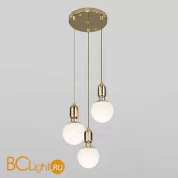 Подвесной светильник Eurosvet Bubble 50151/3 золото a056843