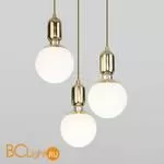 Подвесной светильник Eurosvet Bubble 50151/3 золото a056843 - Фото 0