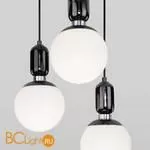 Подвесной светильник Eurosvet Bubble 50151/3 черный жемчуг a056846 - Фото 1