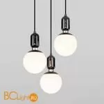 Подвесной светильник Eurosvet Bubble 50151/3 черный жемчуг a056846 - Фото 0