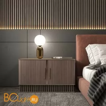 Настольная лампа Eurosvet Bubble 01197/1 золото a060937 - Фото 0