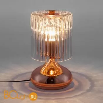 Настольная лампа Eurosvet Bulbo 01068/1 розовое золото - Фото 0