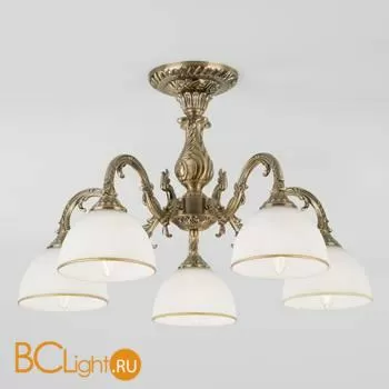 Люстра Eurosvet Caldera 60106/5 античная бронза