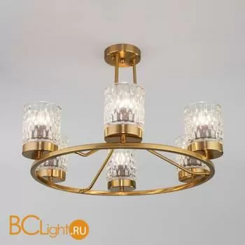 Люстра Eurosvet Calle 60127/6 латунь a057089 - Фото 1