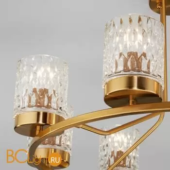 Люстра Eurosvet Calle 60127/8 латунь a057093 - Фото 1