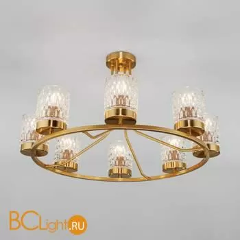 Люстра Eurosvet Calle 60127/8 латунь a057093 - Фото 2