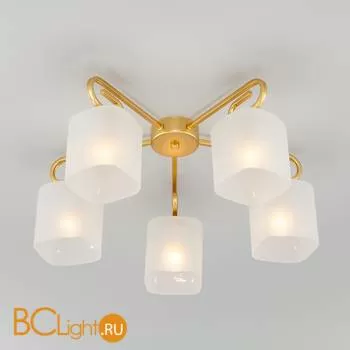 Потолочная люстра Eurosvet Camila 30143/5 латунь