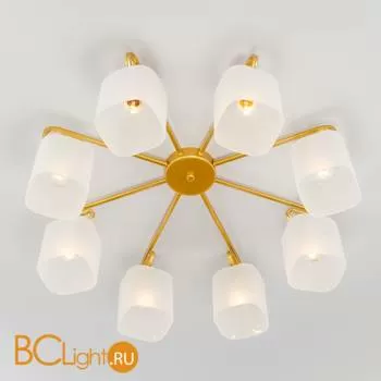 Потолочная люстра Eurosvet Camila 30143/8 латунь - Фото 2