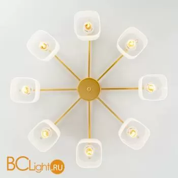 Потолочная люстра Eurosvet Camila 30143/8 латунь - Фото 3