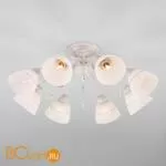 Потолочная люстра Eurosvet Camilla 30156/8 белый с золотом - Фото 1