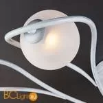 Потолочная люстра Eurosvet Camomile 70089/10 белый с серебром - Фото 1