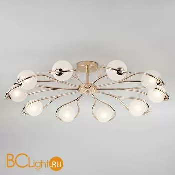 Потолочная люстра Eurosvet Camomile 70089/10 золото
