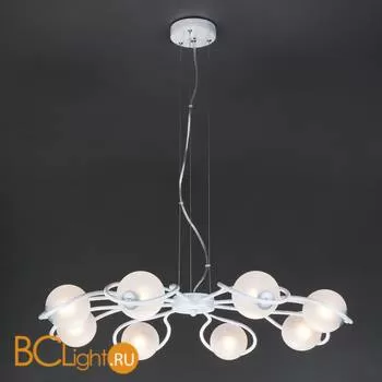 Люстра Eurosvet Camomile 70089/8 белый с серебром - Фото 0