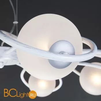 Люстра Eurosvet Camomile 70089/8 белый с серебром - Фото 2