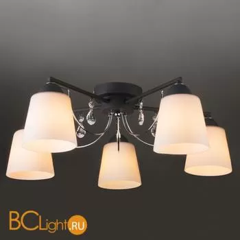 Потолочная люстра Eurosvet Campana 70094/5 черный - Фото 0