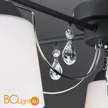 Потолочная люстра Eurosvet Campana 70094/5 черный - Фото 1