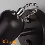 Настенный светильник Eurosvet Canotier 20083/1 черный / хром - Фото 2