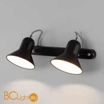 Бра Eurosvet Canotier 20083/2 черный / хром a045342 - Фото 0