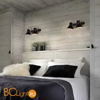 Бра Eurosvet Canotier 20083/2 черный / хром a045342