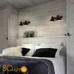 Бра Eurosvet Canotier 20083/2 черный / хром a045342