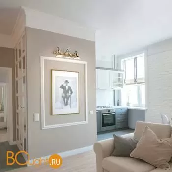 Настенный светильник Eurosvet Canotier 20082/3 золото - Фото 0