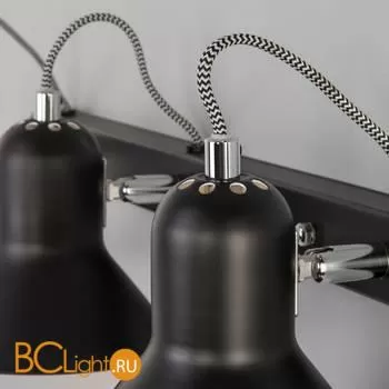 Бра Eurosvet Canotier 20083/3 черный / хром a045346 - Фото 2