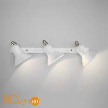 Настенный светильник Eurosvet Canotier 20083/3 белый / золото - Фото 2