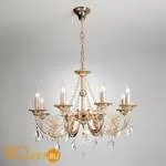Люстра Eurosvet Cappella 10079/8 золото/прозрачный хрусталь Strotskis