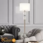 Напольный светильник Eurosvet Caprera new 01154/1 латунь a063866 - Фото 3