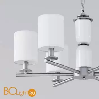 Люстра Eurosvet Caprera new 60146/6 никель a063868 - Фото 0