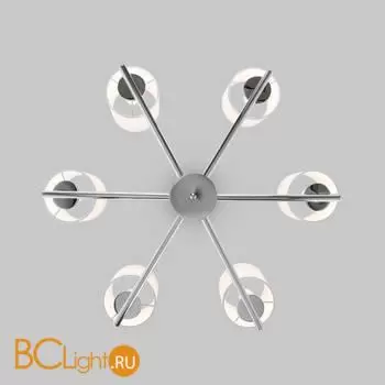 Люстра Eurosvet Caprera new 60146/6 никель a063868 - Фото 1