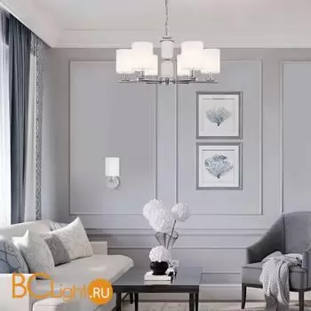 Люстра Eurosvet Caprera new 60146/6 никель a063868 - Фото 2