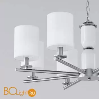 Люстра Eurosvet Caprera new 60146/8 никель a063869 - Фото 0