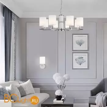 Люстра Eurosvet Caprera new 60146/8 никель a063869 - Фото 2