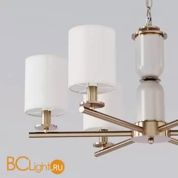 Люстра Eurosvet Caprera new 60146/6 латунь a063858 - Фото 0