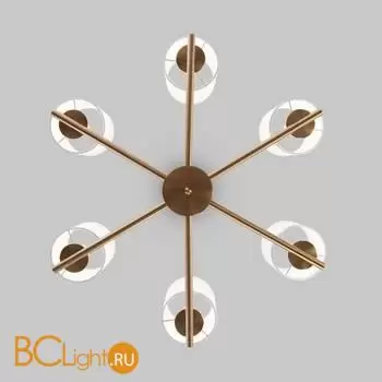 Люстра Eurosvet Caprera new 60146/6 латунь a063858 - Фото 1