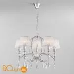 Люстра Eurosvet Capri 60092/5 серебро - Фото 0