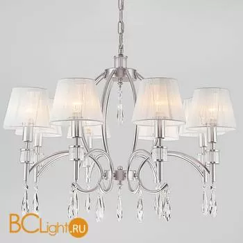 Люстра Eurosvet Capri 60092/8 серебро